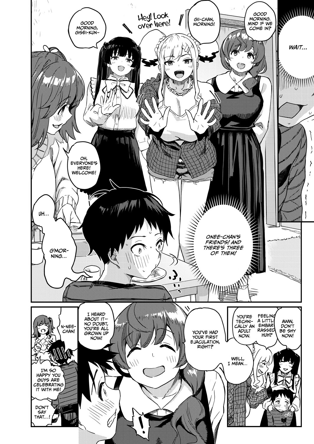 Hentai Manga Comic-So, the girls started talking about some kind of -Read-4